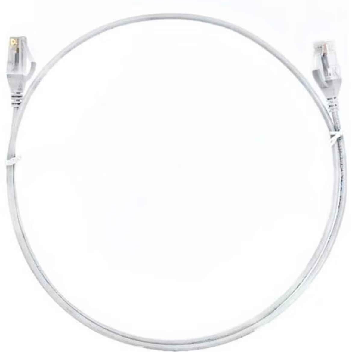 Picture of 8ware CAT6 Ultra Thin Slim Cable 1m/100cm - White