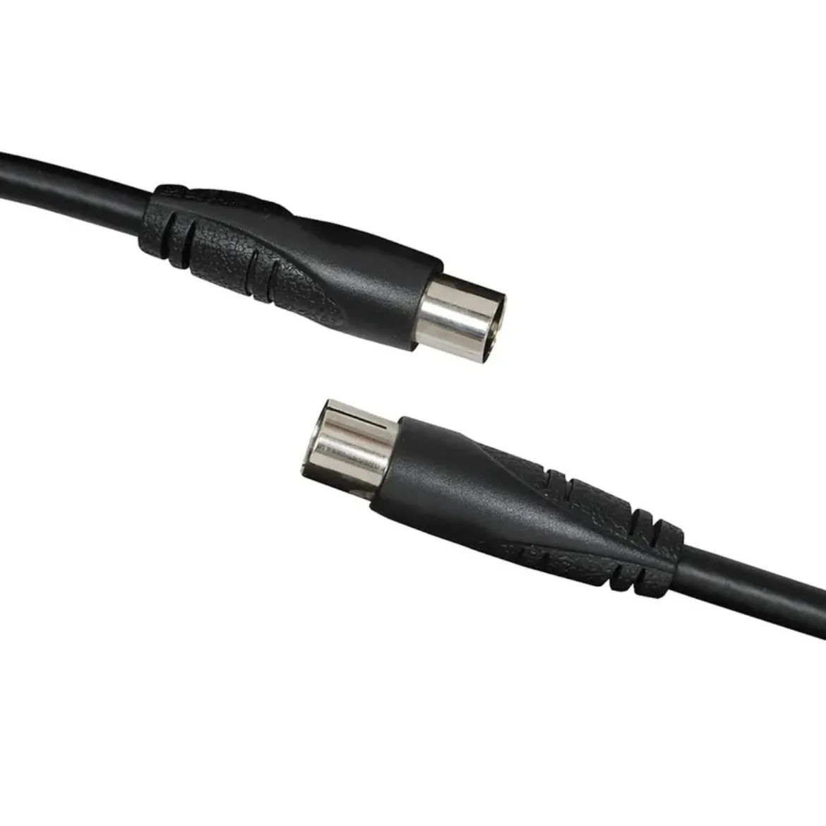 Picture of TV Coaxial Plug to Socket Cable - 3m Black