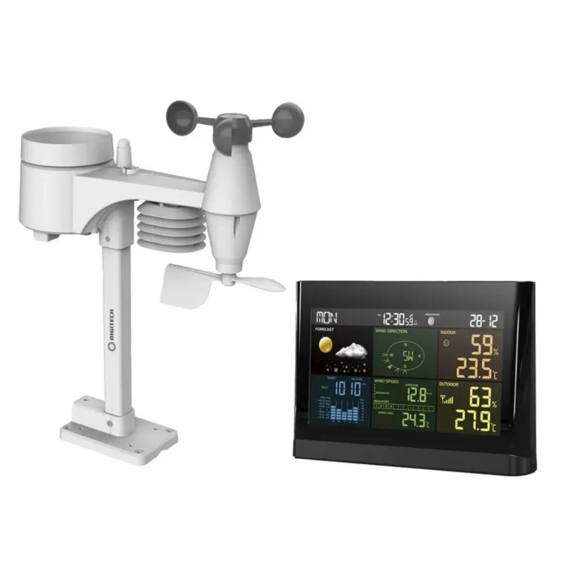 Picture of Digital Weather Station with Colour Display