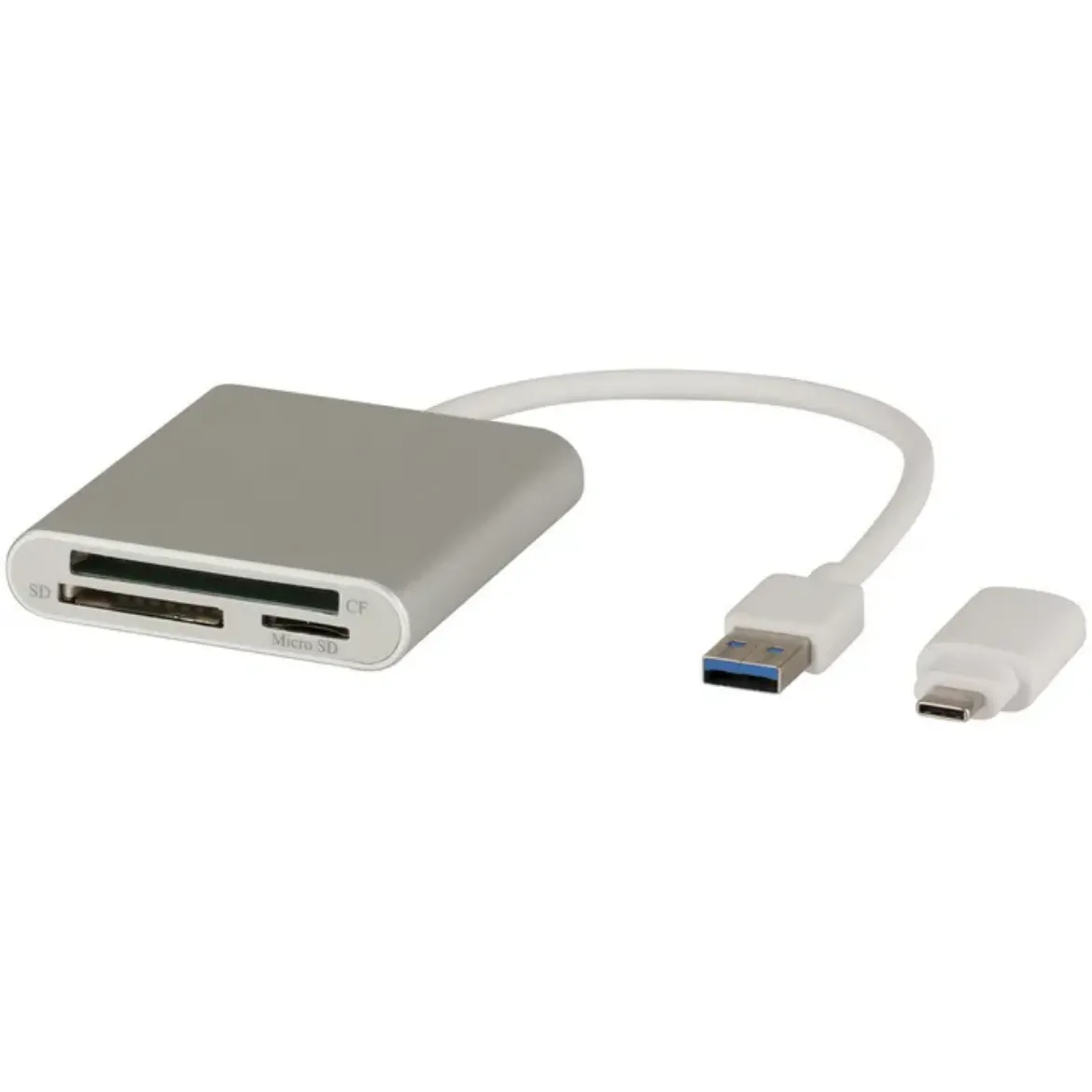 Picture of USB 3.0 Multi Card Reader with Type-C Adaptor
