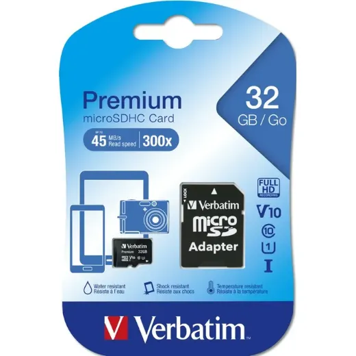Picture of 32GB Class 10 microSDHC Card