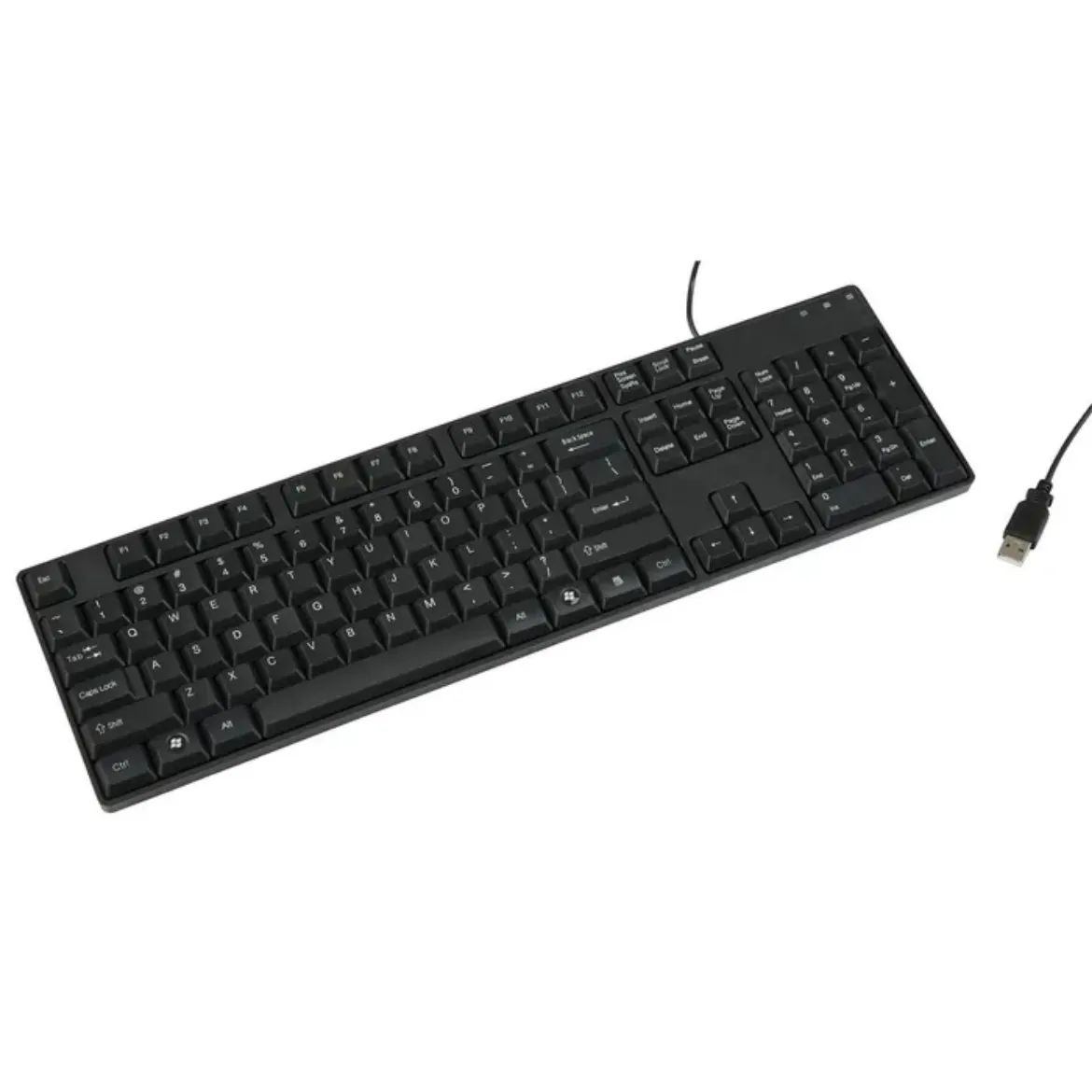 Picture of Black QWERTY USB Keyboard