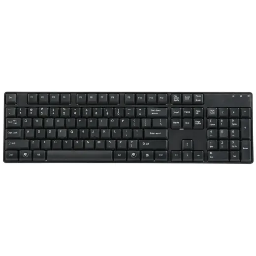 Picture of Black QWERTY USB Keyboard