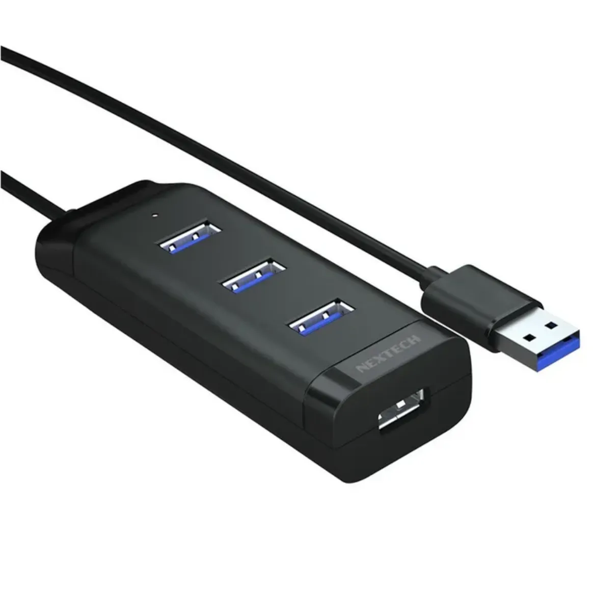Picture of USB 3.0 4 Port Mini Hub with USB-C Black