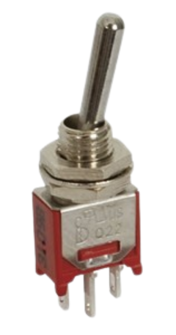 Picture of SPDT Sub-Miniature Toggle Switch - Solder Tag