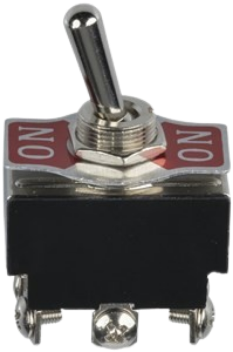 Picture of DPDT 6A 250VAC Extra Heavy Duty Toggle Switch