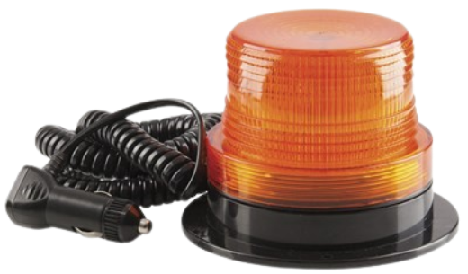 Picture of 12VDC LED Strobe Light with Magnetic Base for Cars