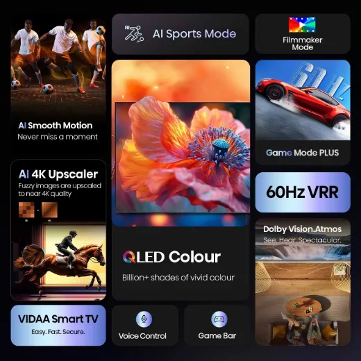 Picture of Hisense 65" Q6QAU 4K QLED Smart TV