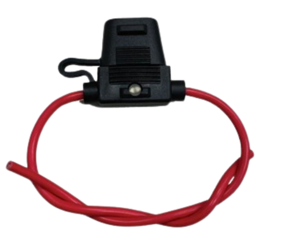 Picture of 30A 32VDC Water Resistant Inline Standard Blade Fuse Holder