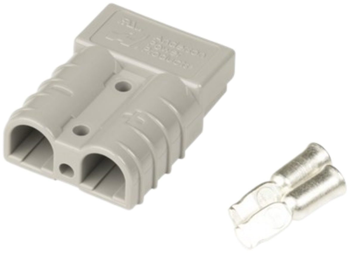 Picture of Anderson 50A Power Connector 8 Gauge Contacts