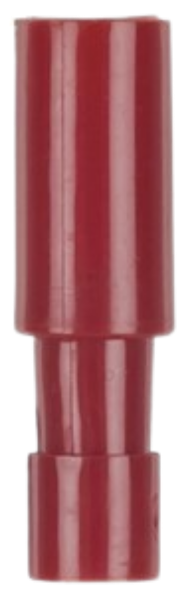 Picture of 4mm Bullet Female - Red - Pack of 8