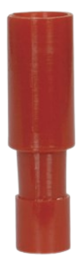 Picture of 4mm Bullet Female - Red - Pack of 8