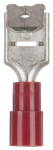 Picture of Piggy Back Female Spade - Red - Pack of 8