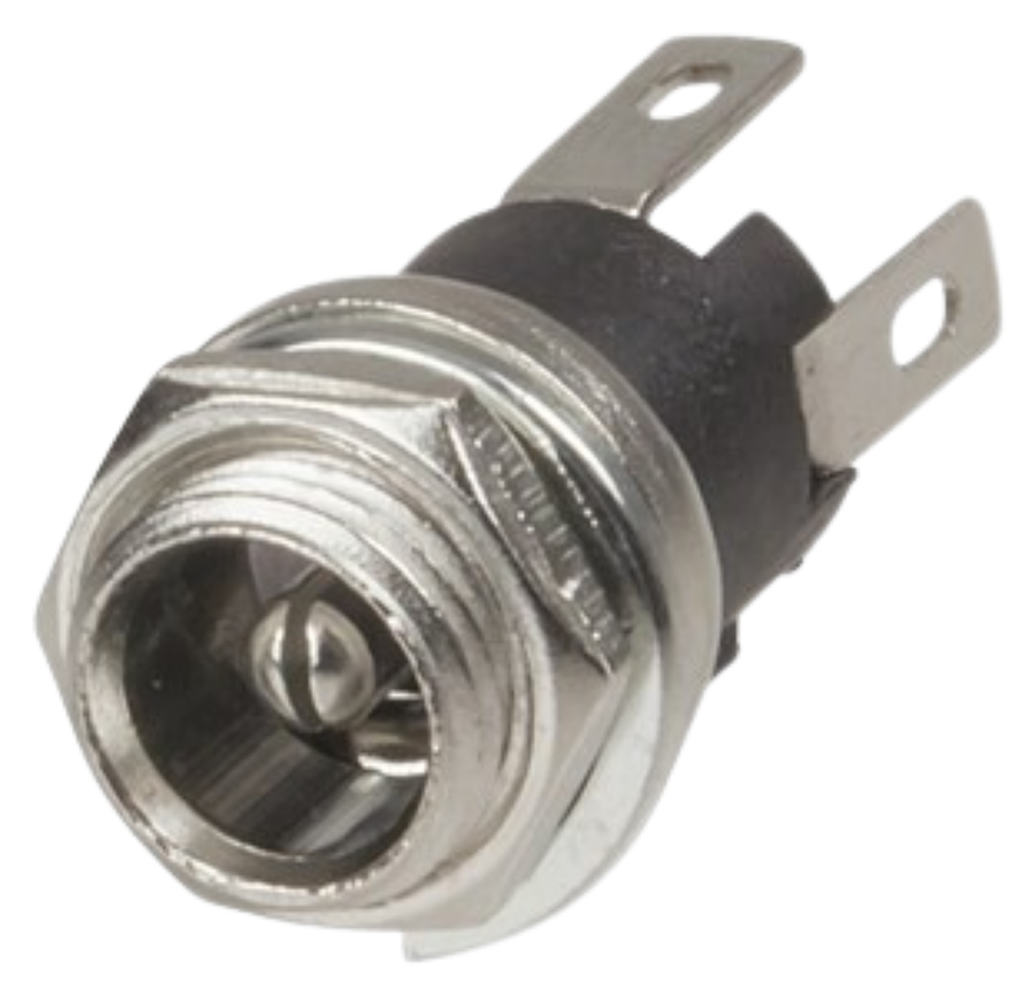 Picture of 2.5mm Bulkhead Male DC Power Connector