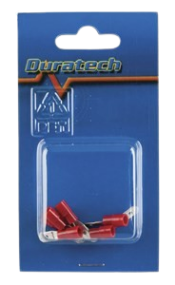 Picture of Mini Male Spade- Red - Pack of 8