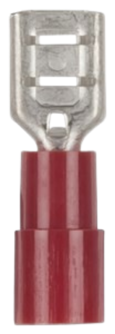 Picture of Mini Female Spade - Red - Pack of 8