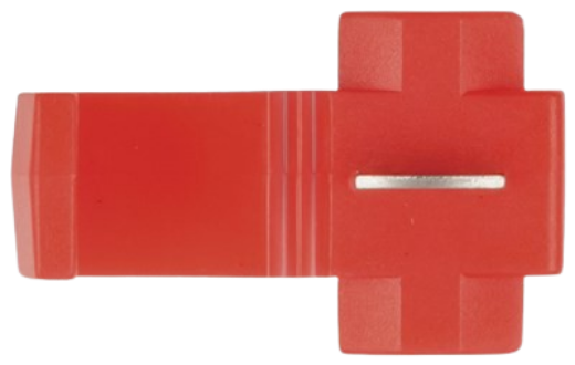 Picture of Red Quick Splice Connector 22-18AWG Pack of 6