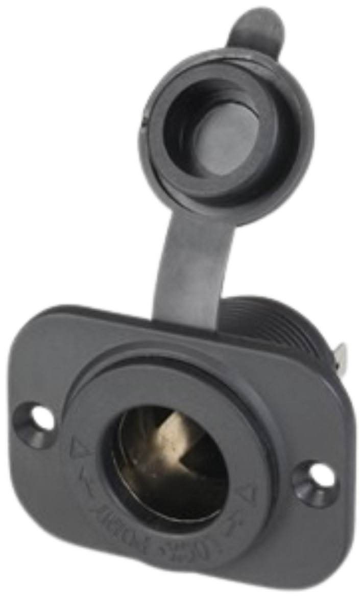 Picture of Marine Grade 10A Light Socket - Panel Mount