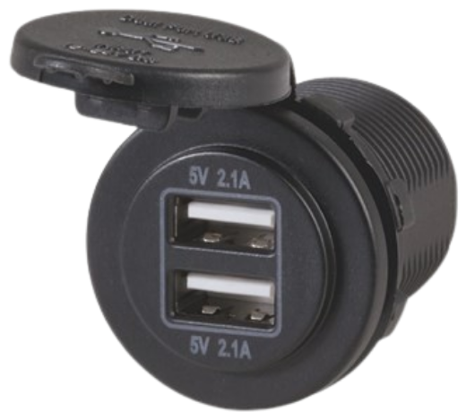 Picture of Easy-Install 2x2. 1A Dual USB Charging Ports