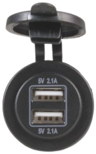 Picture of Easy-Install 2x2. 1A Dual USB Charging Ports