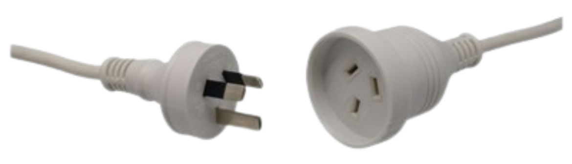 Picture of 3m White Mains Extension Cable