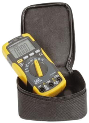 Picture of Cat III Multimeter with Temperature