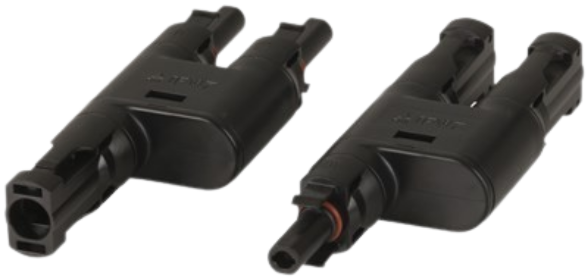 Picture of PV Style Self Locking Branch Connectors - Pair
