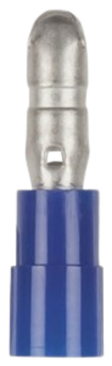 Picture of 4mm Bullet Male - Blue - Pack of 8