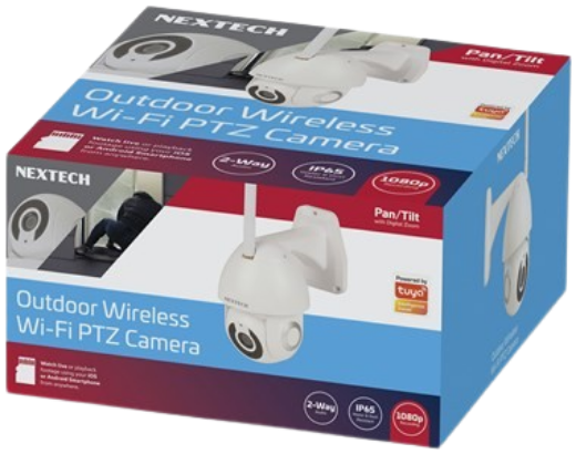 Picture of Nexttech 1080p Wi-Fi Outdoor Wireless Camera with 2 Way Audio