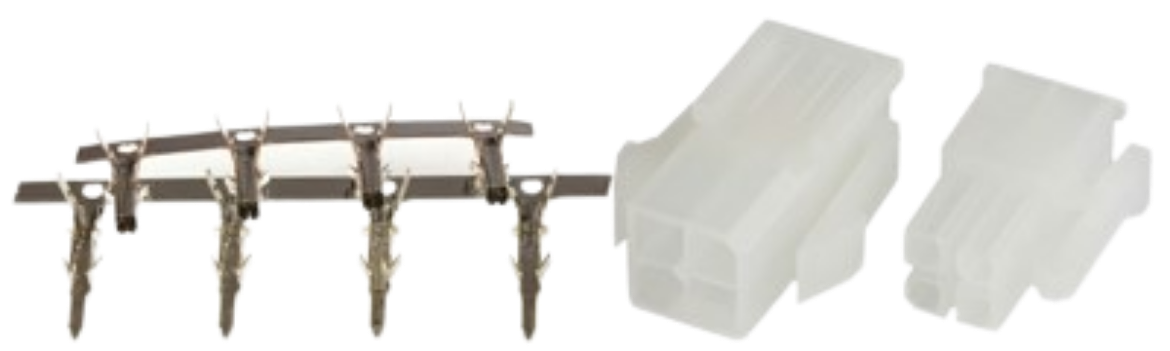Picture of 4 Pin Mini Molex Plug/Socket