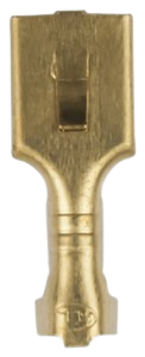 Picture of 6.3mm Non-Insulated Spade Connectors Pk 10
