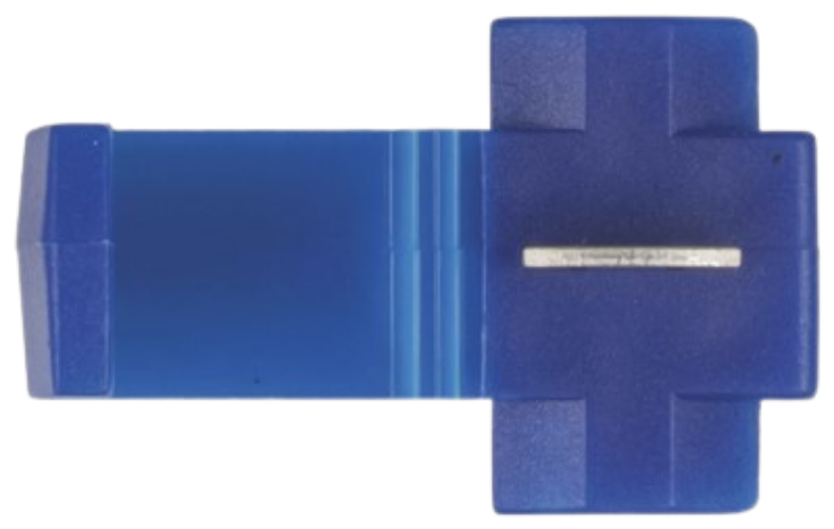 Picture of Blue Quick Splice Connector 16-14AWG Pack of 6