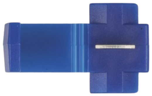Picture of Blue Quick Splice Connector 16-14AWG Pack of 6