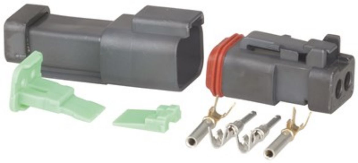 Picture of Waterproof Deutsch 2-Way Connector Set