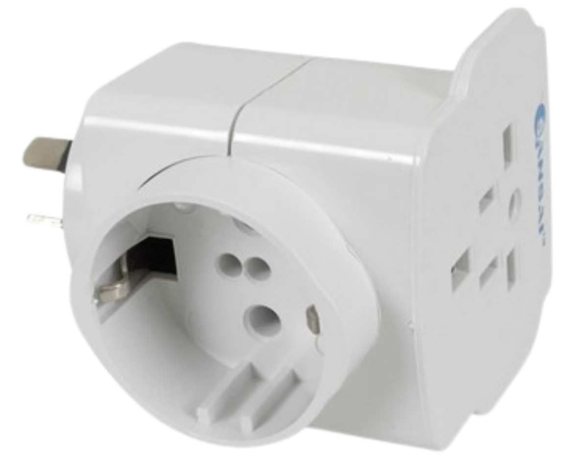 Picture of Europe/USA/Japan Mains Travel Adaptor