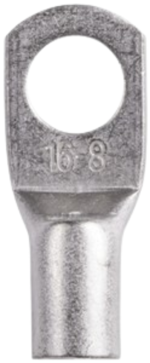 Picture of 8mm Non-Insulated Eye Terminal 15mm2 6AWG Pack of 4