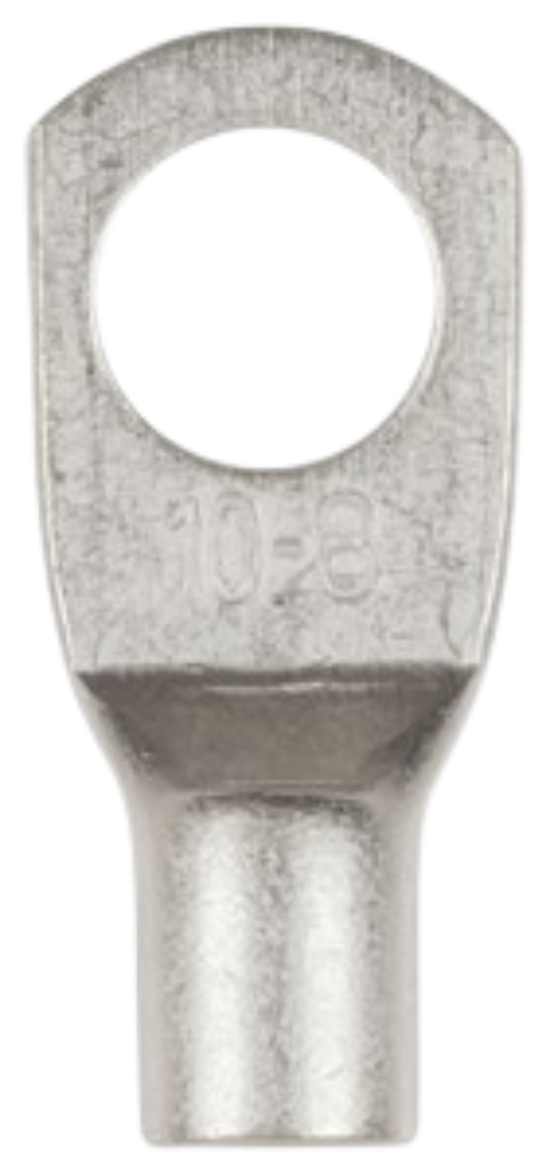 Picture of 8mm Non-Insulated Eye Terminal 10mm2 8AWG Pack of 8