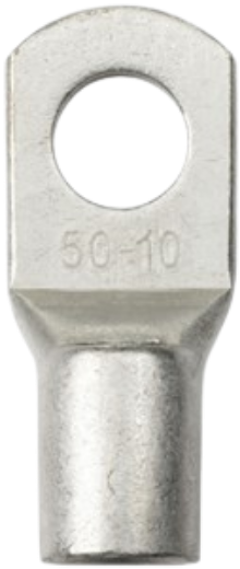 Picture of 10mm Non-Insulated Eye Terminal 50mm2 1/0AWG Pack of 2