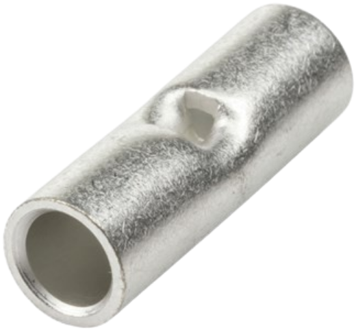 Picture of Non-Insulated Butt Terminal 6AWG Pack of 4