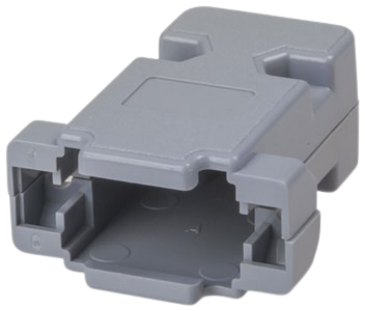 Picture of Electus PM0808 Backshell Plastic DB9 Grey
