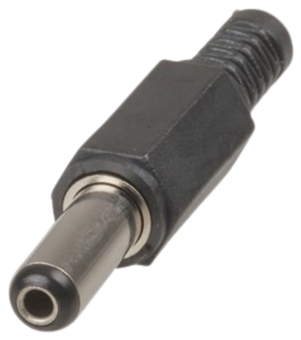Picture of 2.1mm DC Power Line Connector 14mm Shaft