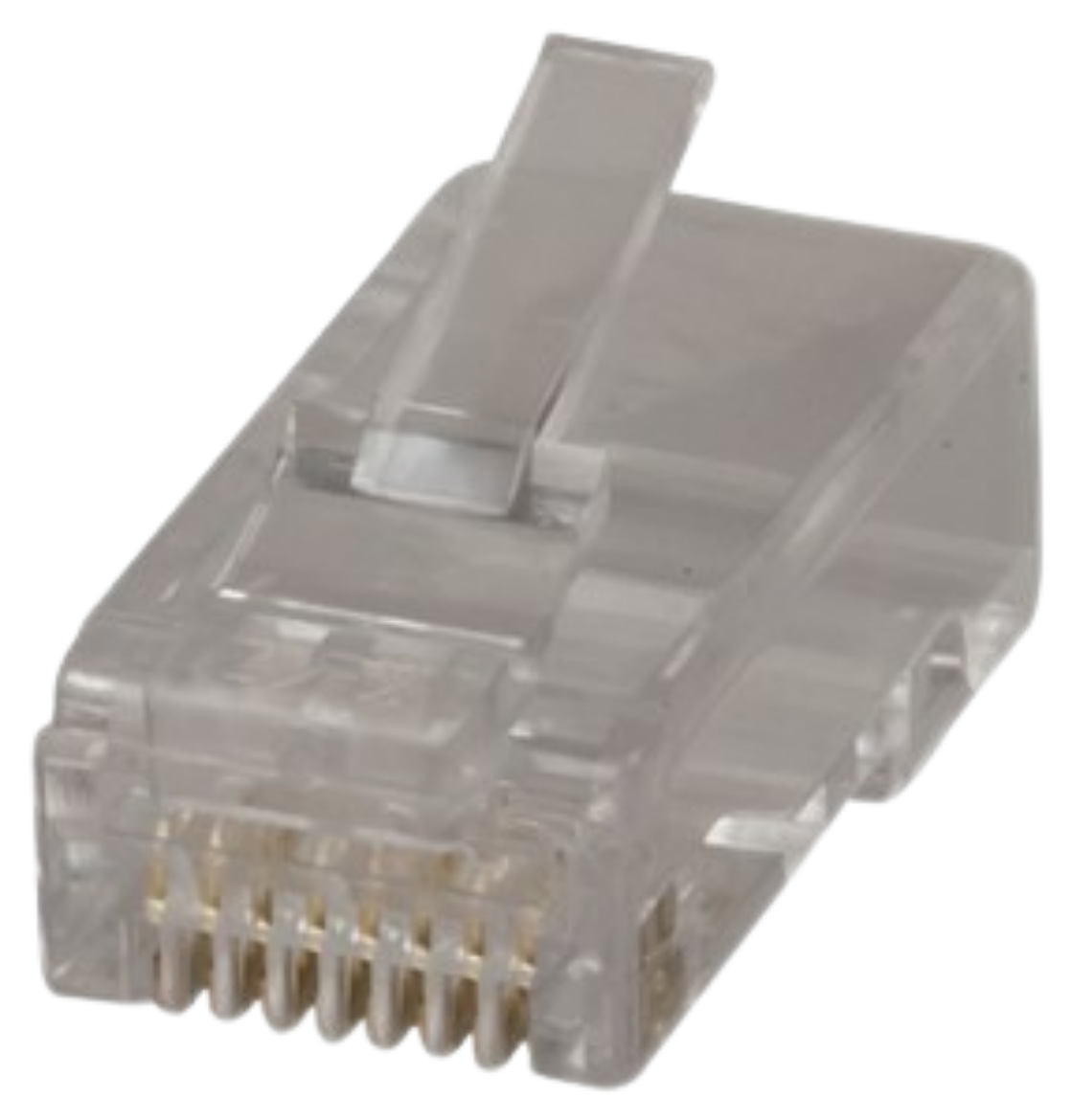Picture of RJ45 Modular Plugs For Stranded And Solid Cat 6 Cable Pack Of 10