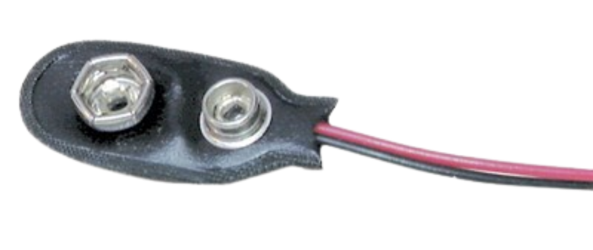 Picture of 9V Battery snap - Standard
