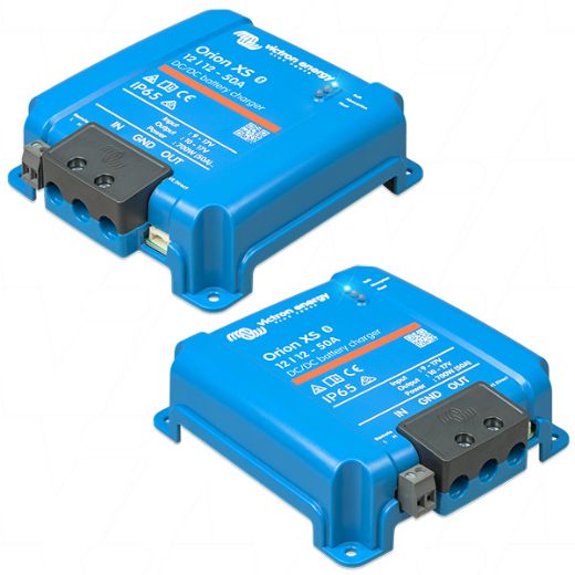 Picture of Victron Energy Adaptive DC to DC Charger 12V-12V 50A for use in Dual Battery Systems charged with an Intelligent Alternator