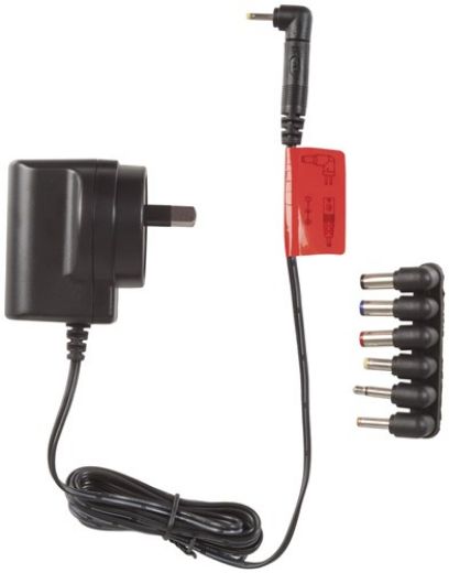 Picture of 5V DC 1A Ultra-Slim Power Supply 7DC Plugs