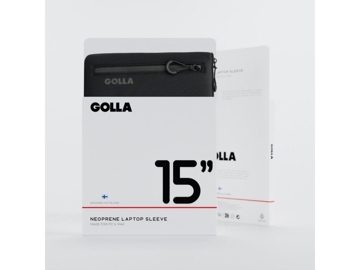 Picture of GOLLA Metro Laptop Sleeve - Neoprene 15" - Black