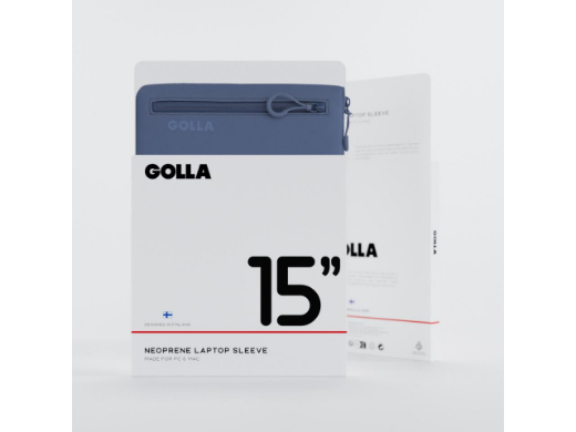Picture of GOLLA Metro Laptop Sleeve - Neoprene 15" - Petroleum Blue