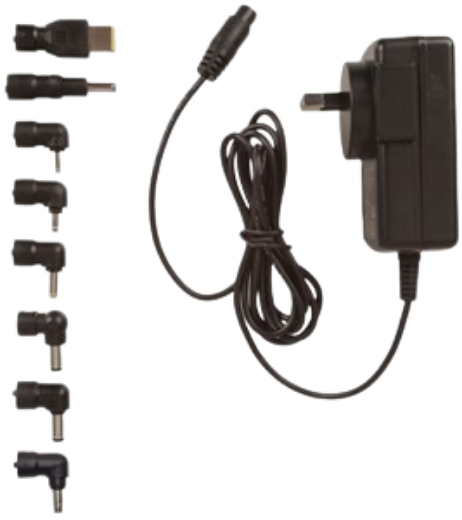 Picture of 5-19.5V DC 45W Power Supply 7DC Plugs