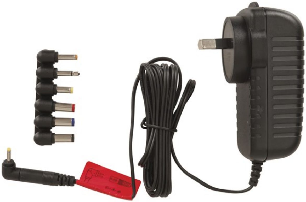 Picture of 15V DC 2A Power Supply 7DC Plugs
