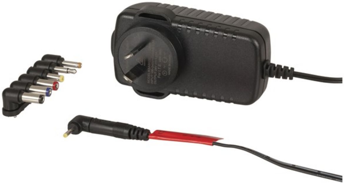 Picture of 24V DC 1.25A Power Supply 7DC Plugs